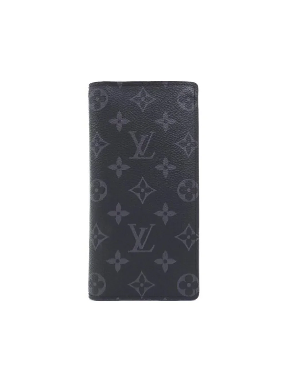 Louis Vuitton Monogram Eclipse Portefeuille Brazza Wallet